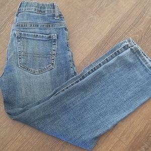 Kids blue jeans for playing